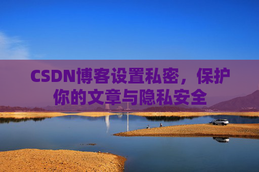 CSDN博客设置私密，保护你的文章与隐私安全